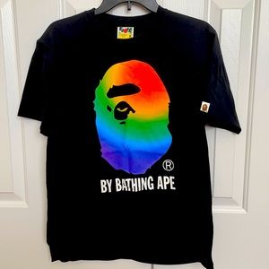 A Bathing Ape Men’s Rainbow Tee